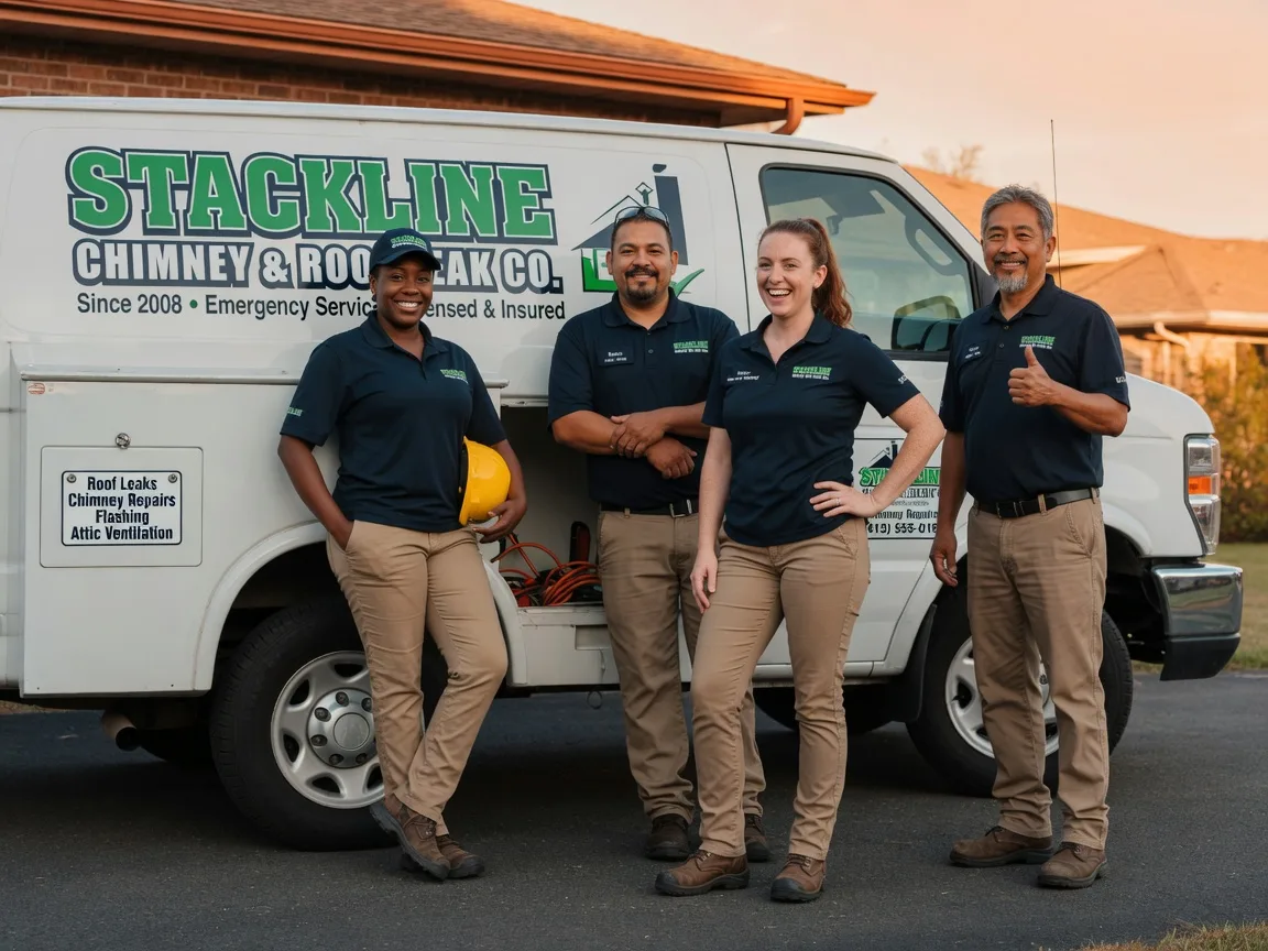 Chimney flashing repair company in Ellis, KS